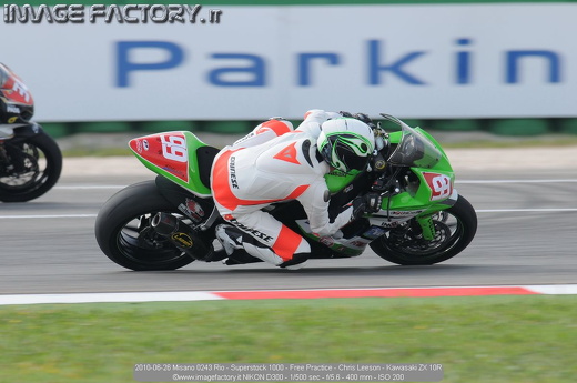 2010-06-26 Misano 0243 Rio - Superstock 1000 - Free Practice - Chris Leeson - Kawasaki ZX 10R